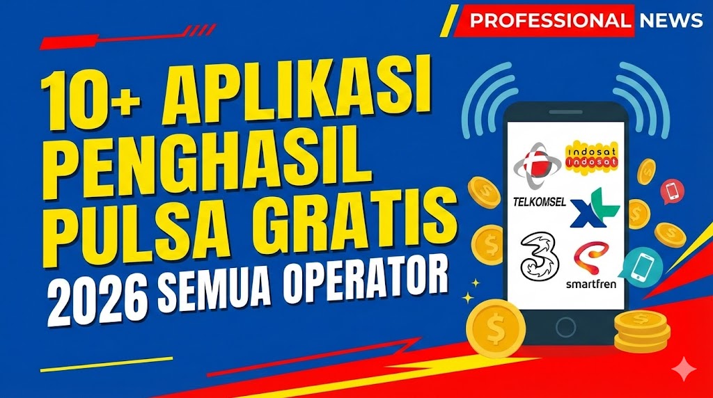 Aplikasi Penghasil Pulsa Gratis