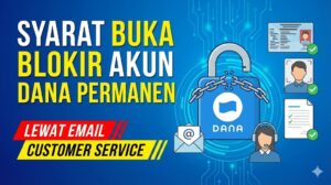 Buka Blokir Akun DANA Permanen