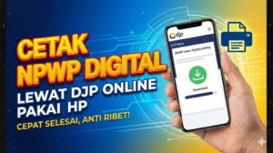 Cara Cetak NPWP Digital