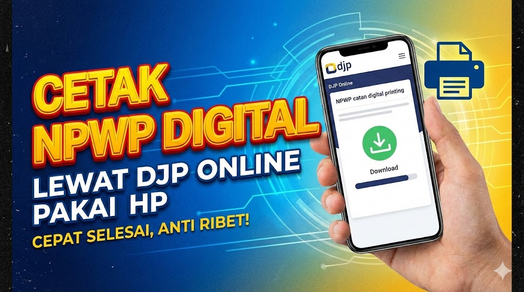 Cara Cetak NPWP Digital
