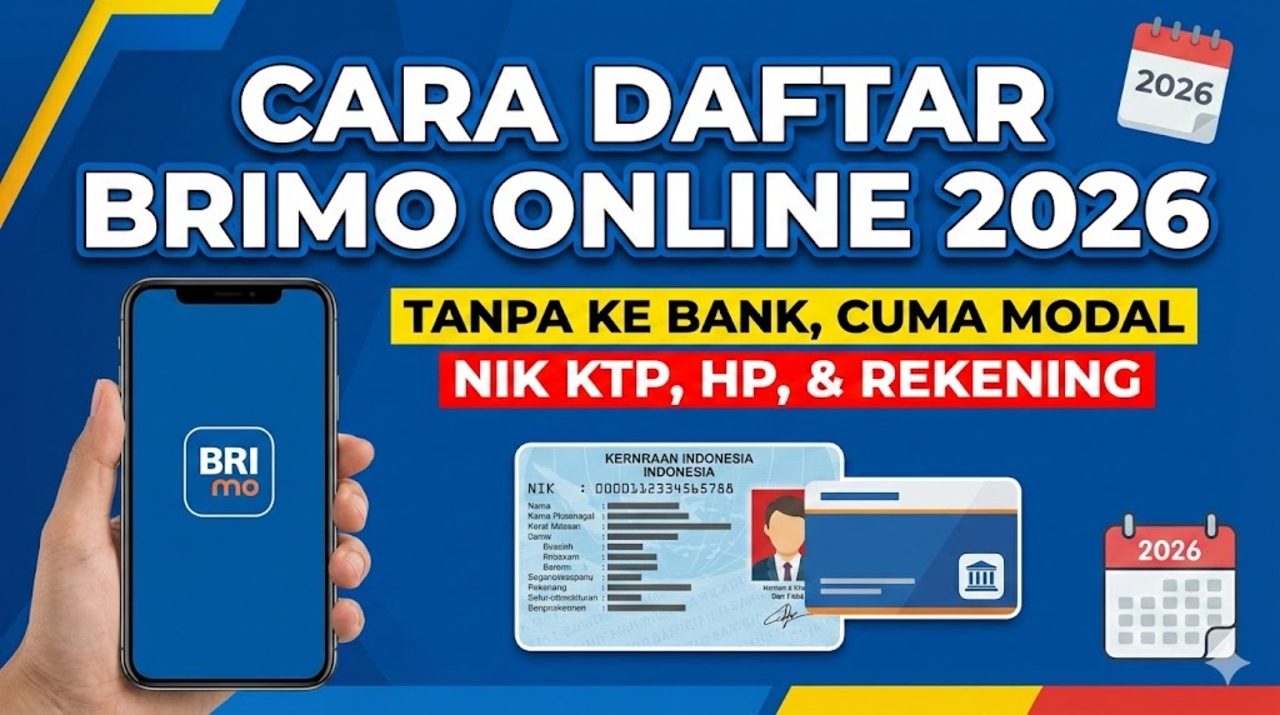 Cara Daftar BRImo Online