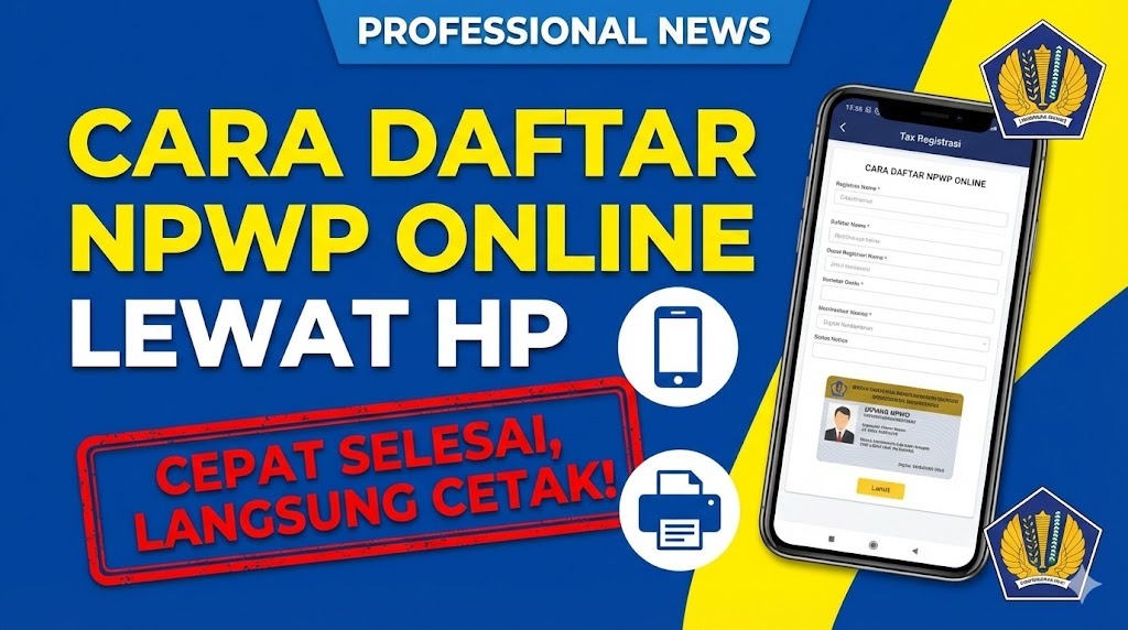 Cara Daftar NPWP Online