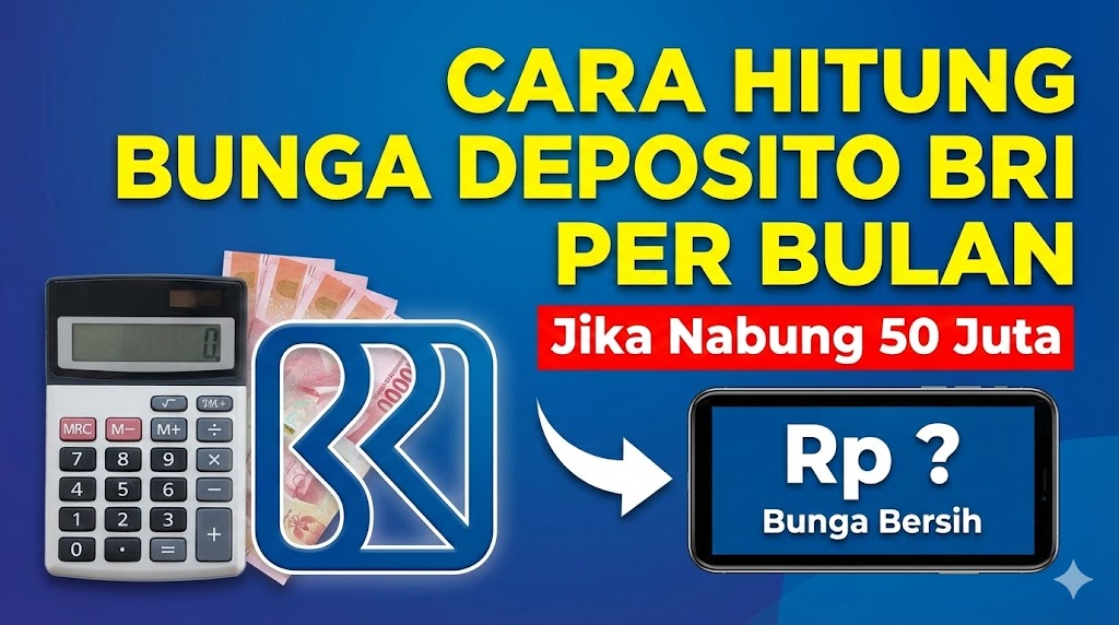 Cara Hitung Bunga Deposito BRI