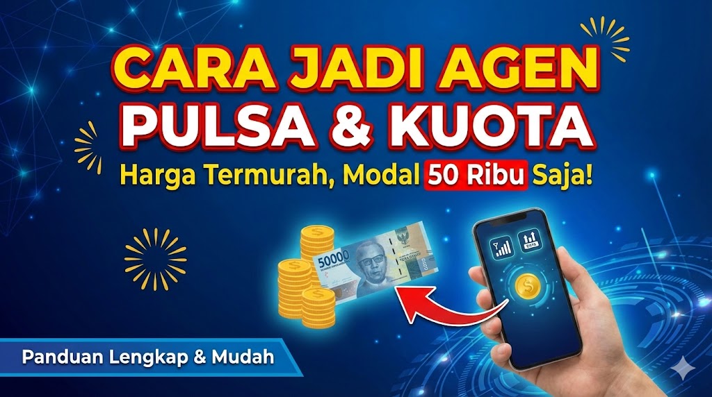 Cara Menjadi Agen Pulsa