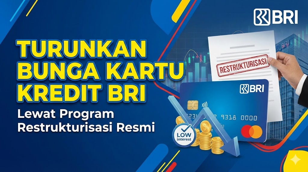 Cara Menurunkan Bunga Kartu Kredit BRI
