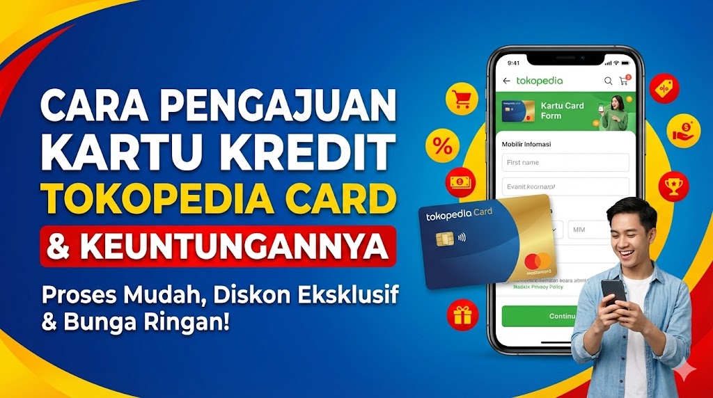 Cara Pengajuan Kartu Kredit Tokopedia
