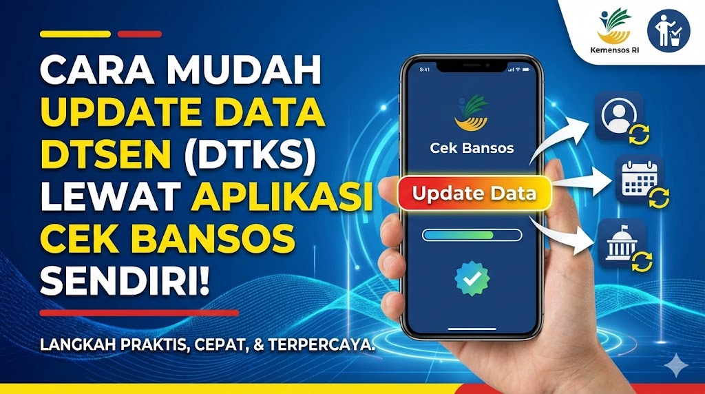 Cara Update Data DTSEN