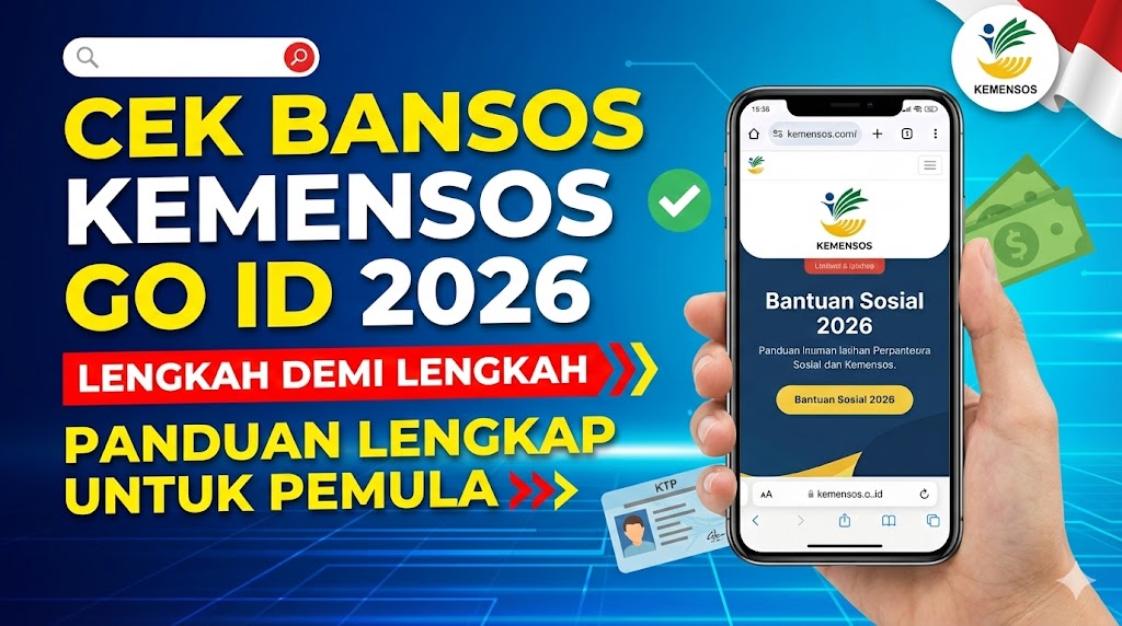 Cek Bansos Kemensos go id