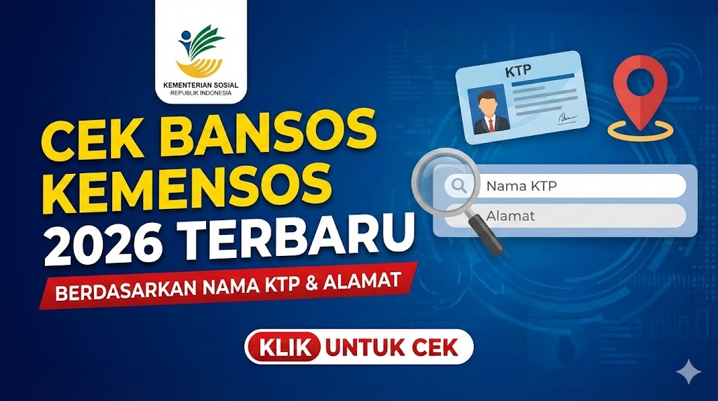 Cek Bansos Kemensos