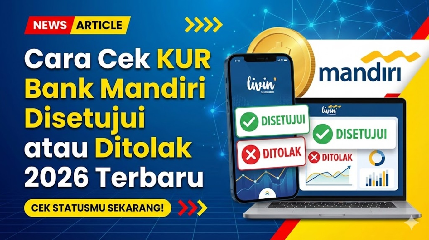 Cek KUR Bank Mandiri Disetujui