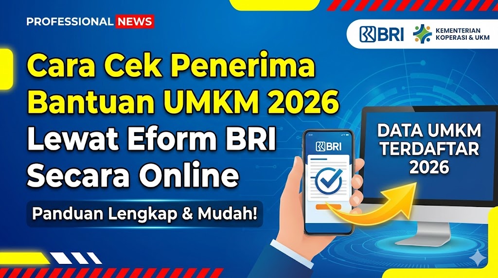 Cek Penerima Bantuan UMKM