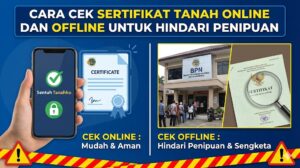 Cek Sertifikat Tanah Online