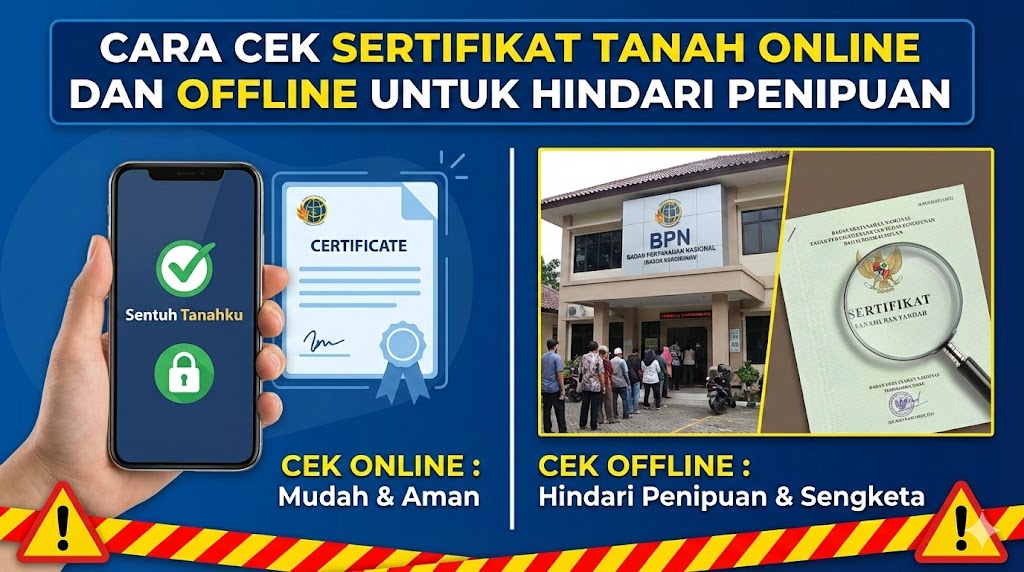 Cek Sertifikat Tanah Online