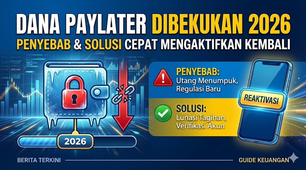 Dana PayLater Dibekukan