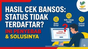 Hasil Cek Bansos Tidak Terdaftar
