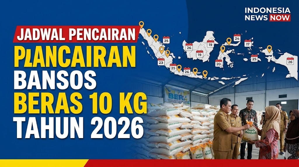 Jadwal Pencairan Bansos Beras