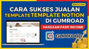 Jualan Template Notion di Gumroad