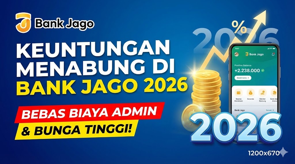 Keuntungan Menabung di Bank Jago