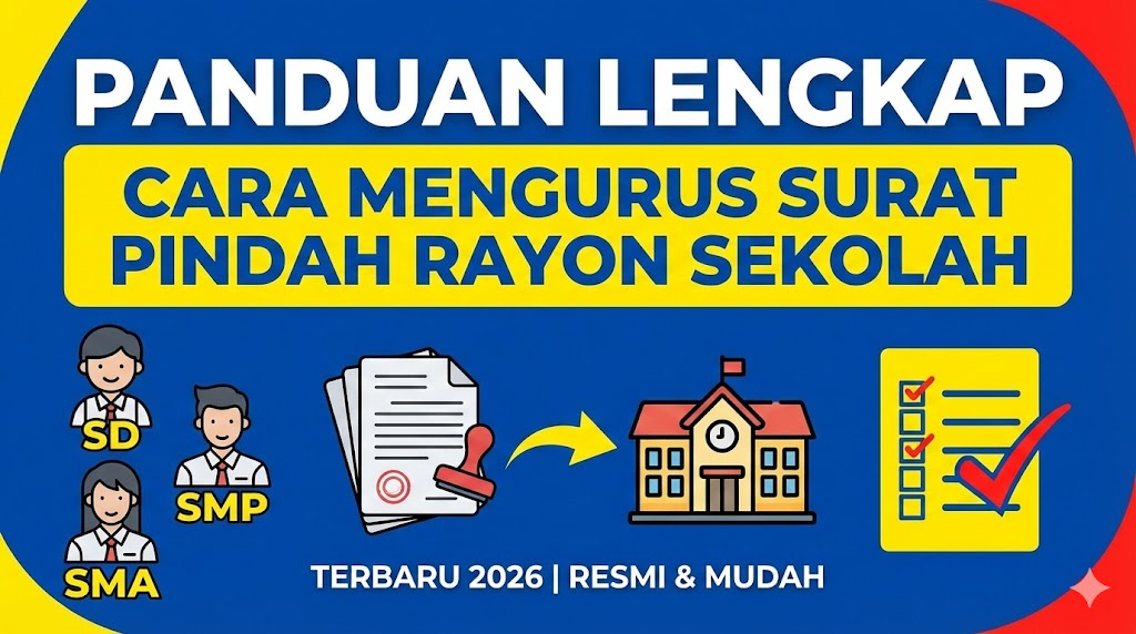 Mengurus Surat Pindah Rayon Sekolah