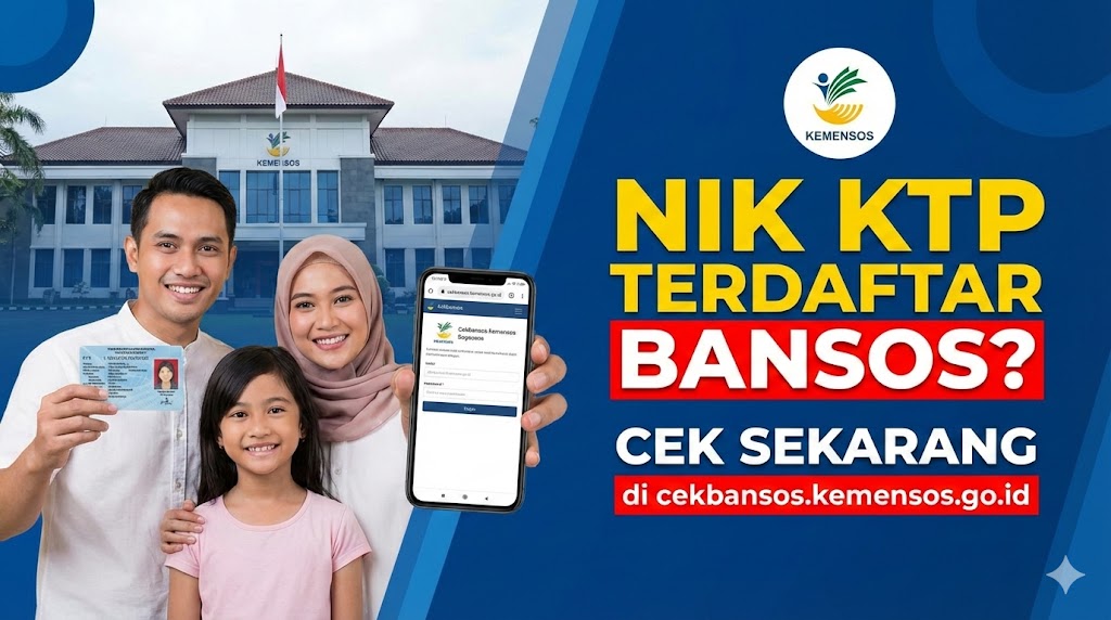 NIK KTP Terdaftar Penerima Bansos