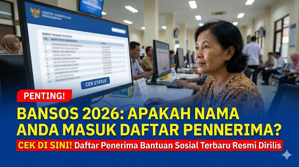Nama Masuk Daftar Penerima Bansos