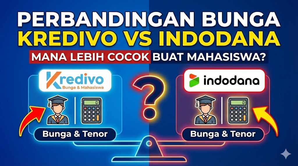 Perbandingan Bunga Kredivo dan Indodana