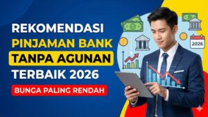 Rekomendasi Pinjaman Bank Tanpa Agunan Terbaik 2026 Bunga Paling Rendah