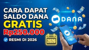 Saldo DANA Gratis