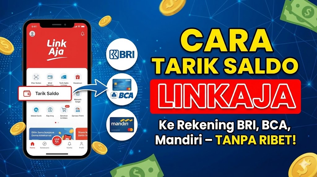 Tarik Saldo LinkAja ke Rekening