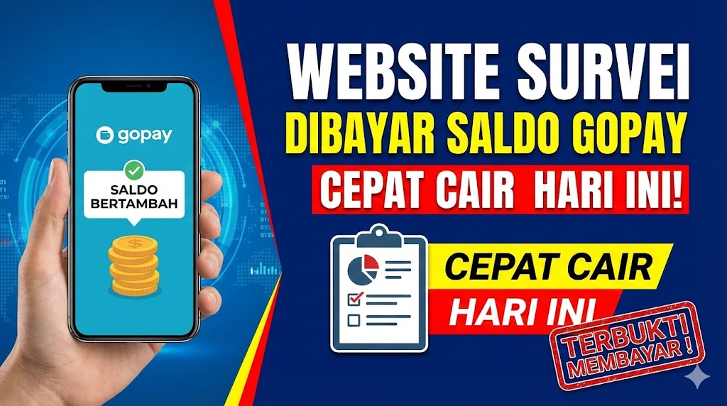Website Survei Dibayar GoPay