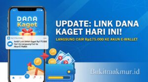 Ambil Link DANA Kaget Rp175.000 Hari Ini, Langsung Cair ke Akun E-Wallet