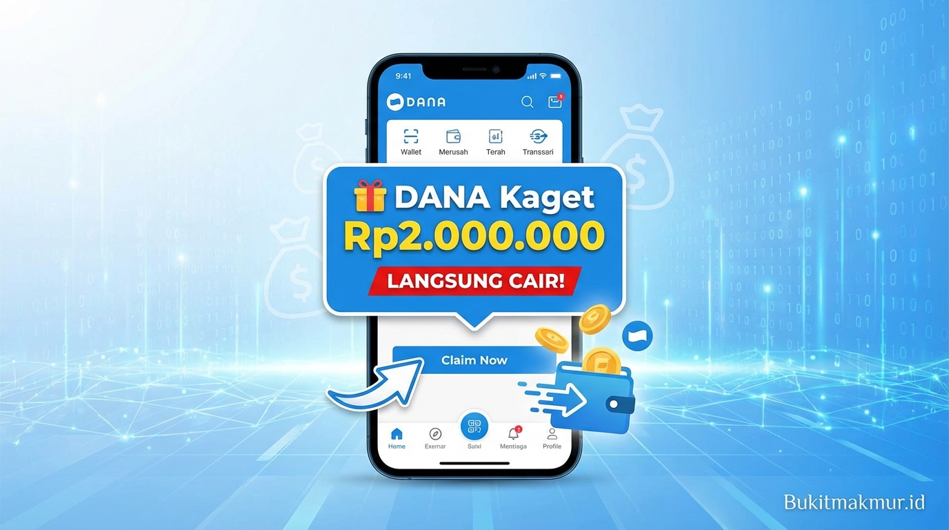 Ambil Link DANA Kaget Rp2.000.000 Hari Ini, Langsung Cair ke Dompet Digital Anda!