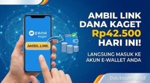 Ambil Link DANA Kaget Rp42.500 Hari Ini, Langsung Masuk ke Akun E-Wallet Anda