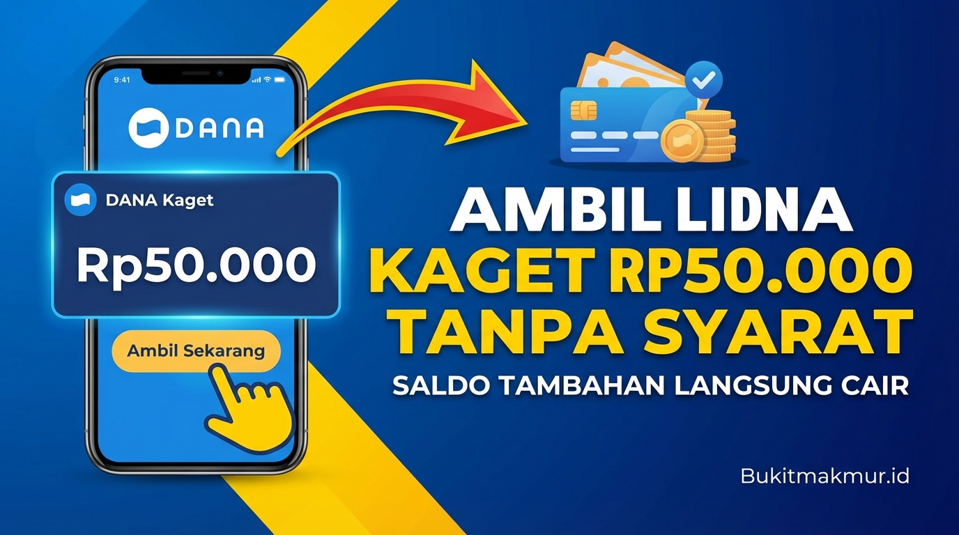 Ambil Link DANA Kaget Rp50.000 Tanpa Syarat, Saldo Tambahan Langsung Cair