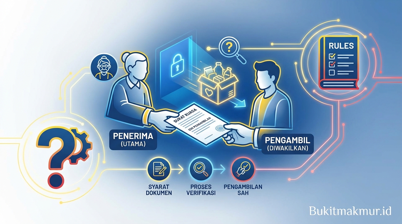 Apakah Bansos Bisa Diambil Orang Lain Atas Izin Penerima? Ini Aturannya