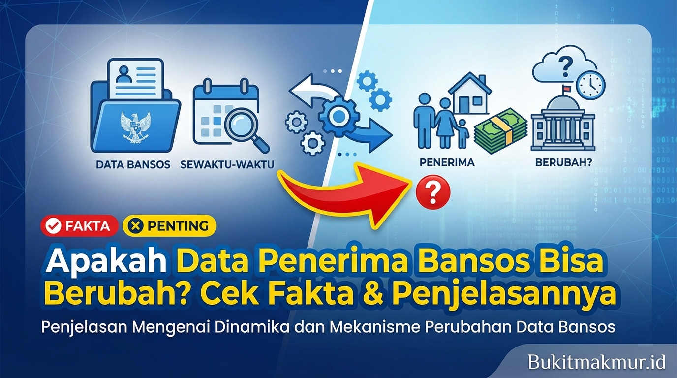 Apakah Data Penerima Bansos Bisa Berubah Sewaktu-waktu? Ini Penjelasannya