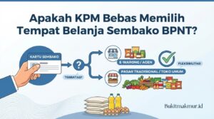 Apakah KPM Bebas Memilih Tempat Belanja Sembako BPNT?