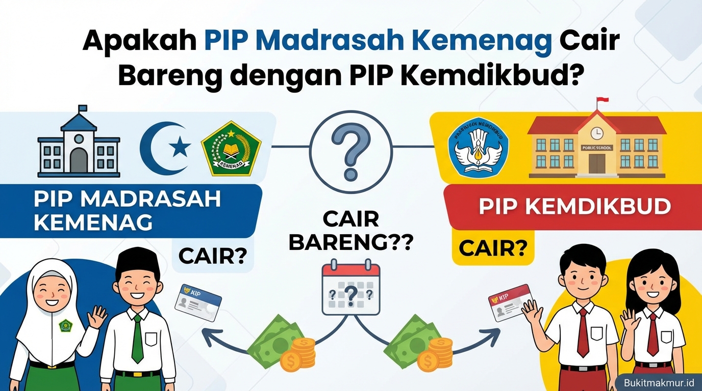 Apakah PIP Madrasah Kemenag Cair Bareng dengan PIP Kemdikbud?