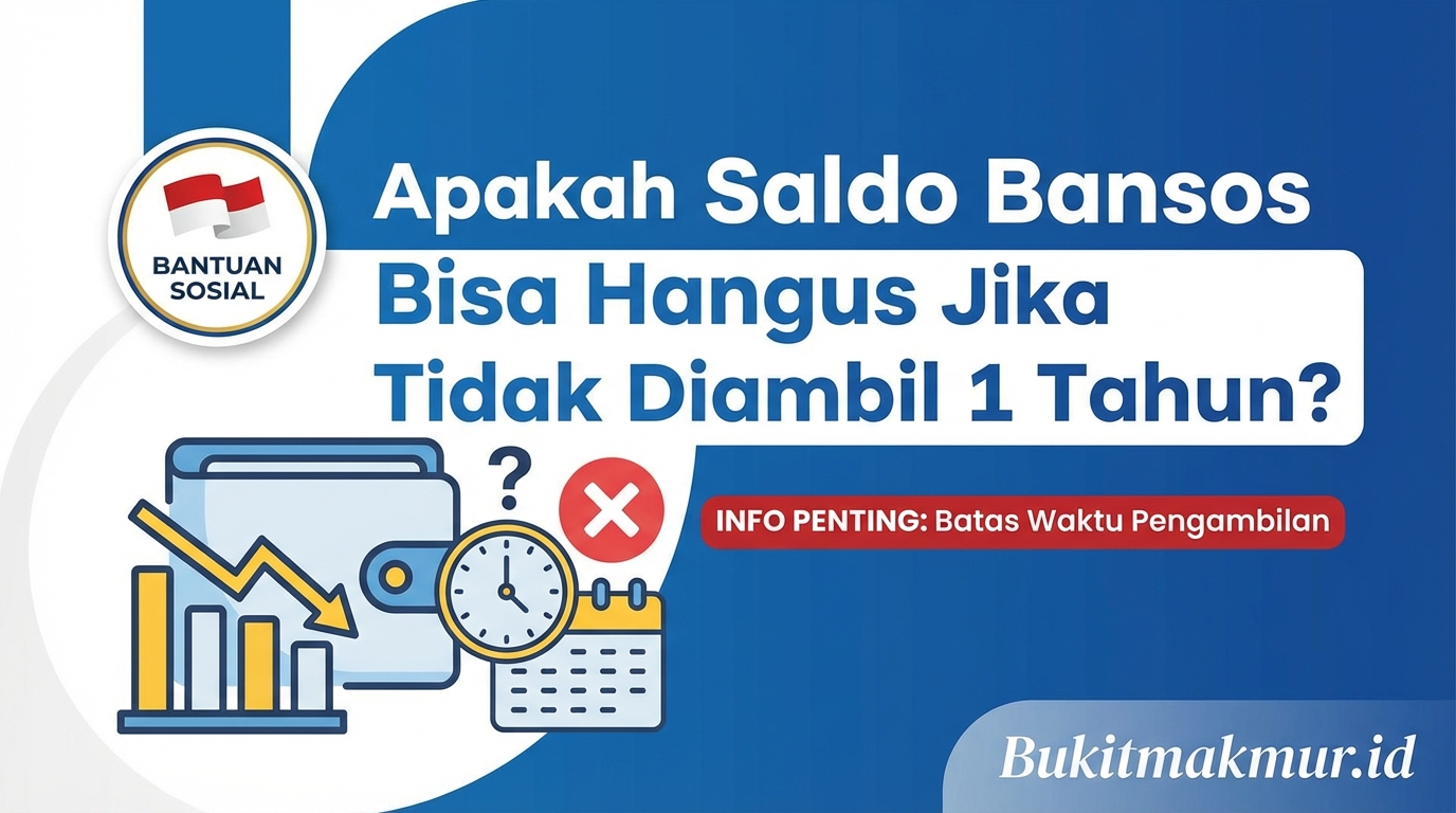 Apakah Saldo Bansos Bisa Hangus Jika Tidak Diambil 1 Tahun?