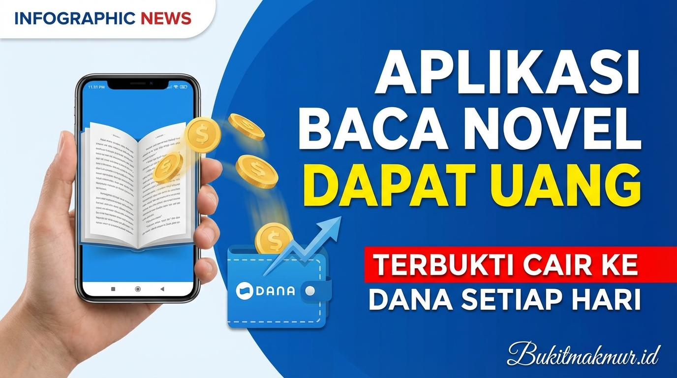Aplikasi Baca Novel Dapat Uang Terbukti Cair ke DANA Setiap Hari