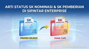 Arti Status SK Nominasi dan SK Pemberian di Sipintar Enterprise