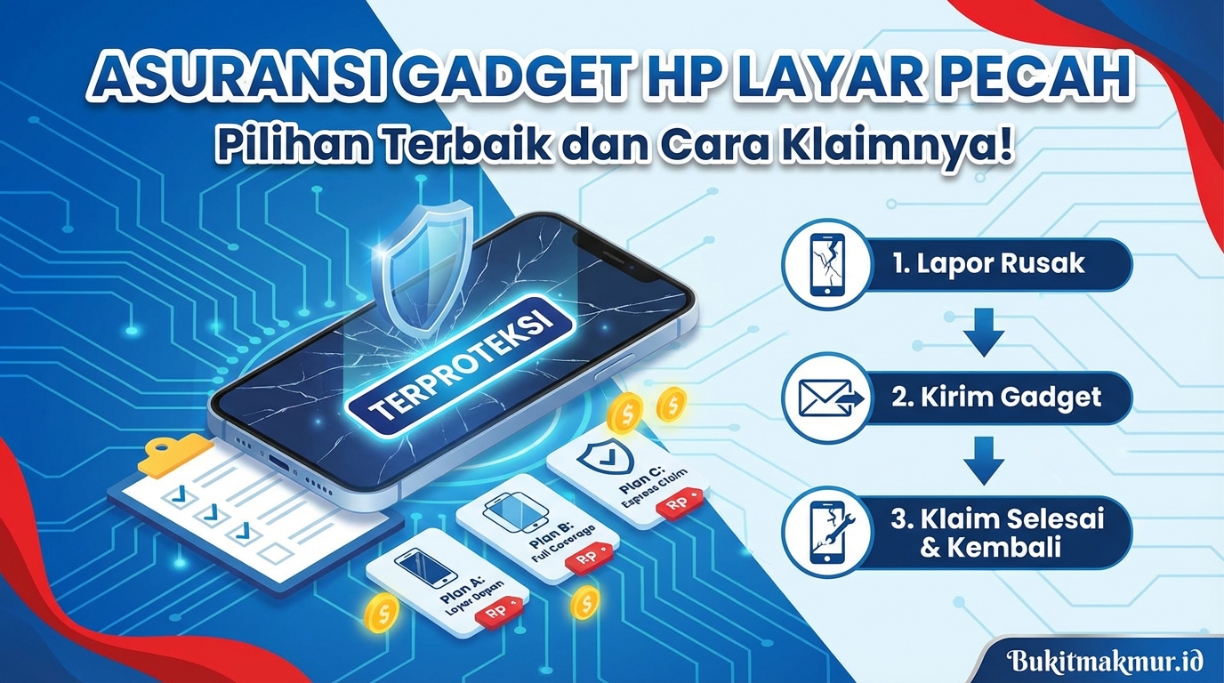 Asuransi Gadget HP Layar Pecah, Ini Pilihan Terbaik dan Cara Klaimnya!