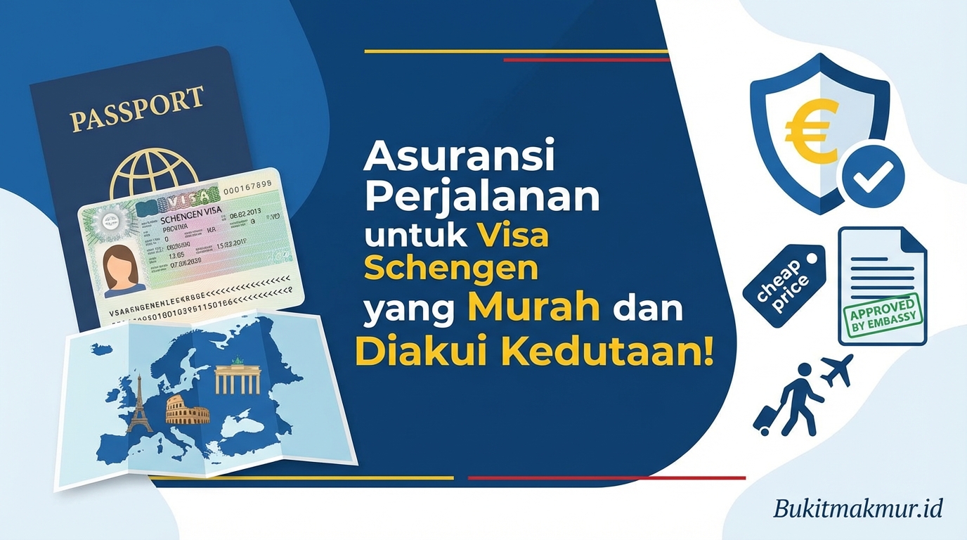 Asuransi Perjalanan untuk Visa Schengen yang Murah dan Diakui Kedutaan!