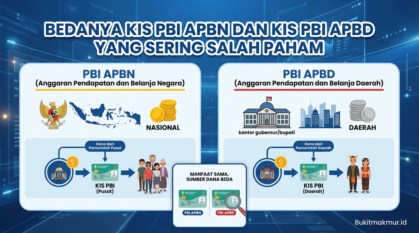 Bedanya KIS PBI APBN dan KIS PBI APBD yang Sering Salah Paham