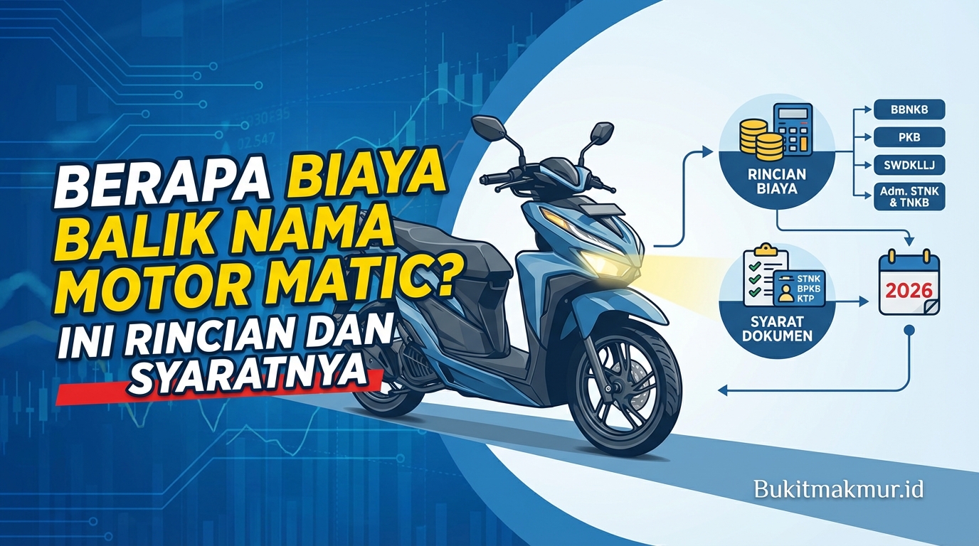 Berapa Biaya Balik Nama Motor Matic 2026? Ini Rincian dan Syaratnya