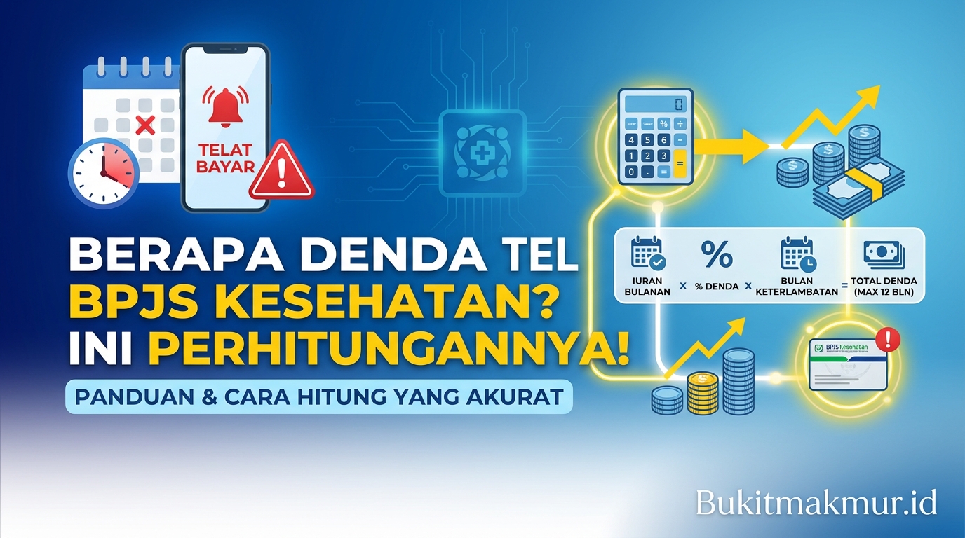 Berapa Denda Telat Bayar BPJS Kesehatan? Ini Perhitungannya!