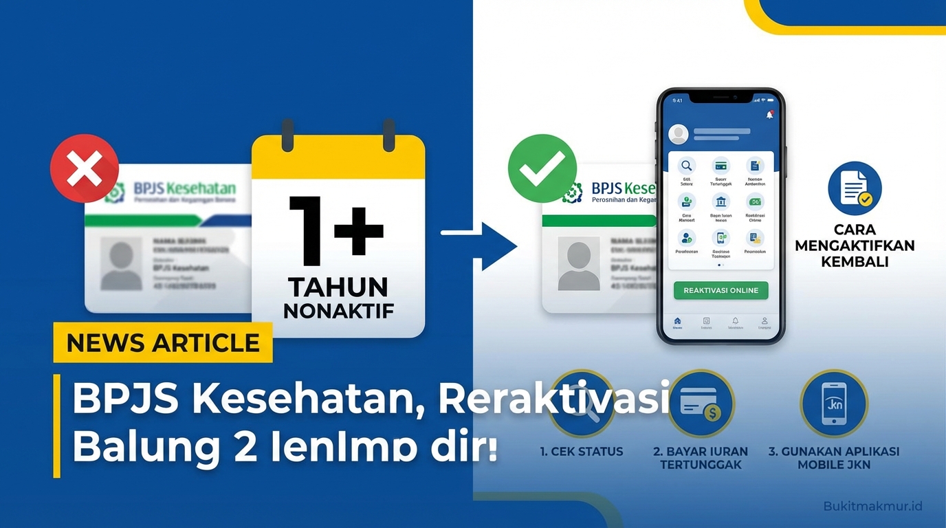 BPJS Nonaktif Lebih dari 1 Tahun? Begini Cara Mengaktifkannya Kembali!