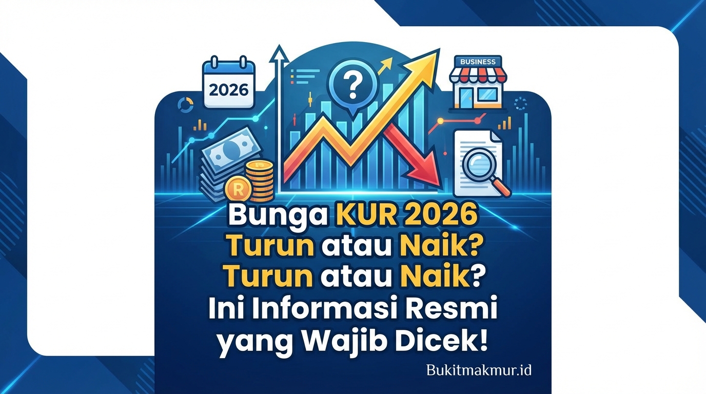 Bunga KUR 2026 Turun atau Naik? Ini Informasi Resmi yang Wajib Dicek!