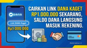 Cairkan Link DANA Kaget Rp1.000.000 Sekarang, Saldo DANA Langsung Masuk Rekening
