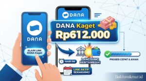 Cairkan Link DANA Kaget Rp612.000 Hari Ini, Langsung Bertambah ke Rekening Digital!